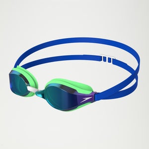 Gafas de natación de espejo Fastskin Speedsocket 2, azul/verde