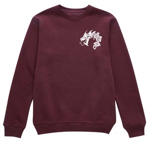 Tribes of Midgard Jormie Sweatshirt - Burgundy
