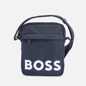 BOSS Black Men's Catch Cross Body Bag - Dark Blue