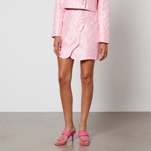 Cras Milacras Jacquard Mini Skirt