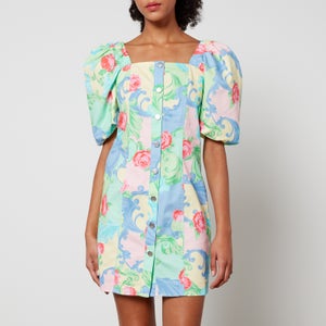 Cras Rivercras Cotton-Jacquard Mini Dress