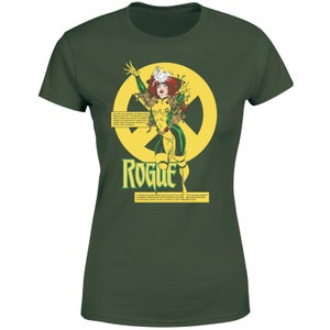 X-Men Rogue Bio Drk Women's T-Shirt - Green