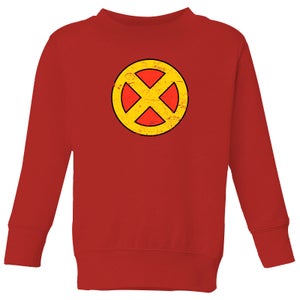X-Men Emblem Kids' Sweatshirt - Red