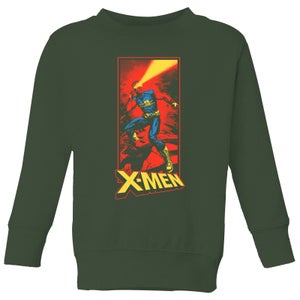 X-Men Cyclops Energy Beam Kids' Sweatshirt - Green