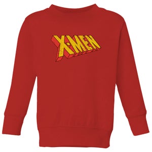 X-Men Retro Logo Kids' Sweatshirt - Red