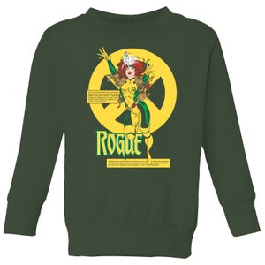 X-Men Rogue Bio Drk Kids' Sweatshirt - Green