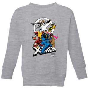 X-Men Super Team Kids' Sweatshirt - Grey