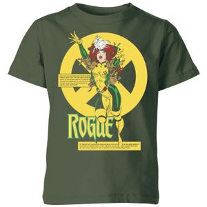 X-Men Rogue Bio Drk Kids' T-Shirt - Green