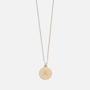 Kate Spade New York Mini Initial Gold-Plated Necklace