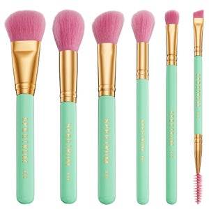 Spectrum Travel Books Miami 6 Piece Makeup Brush Set