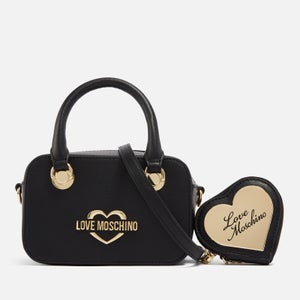 Love Moschino Hollies Faux Leather Bowling Bag