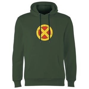 X-Men Emblem Drk Hoodie - Green