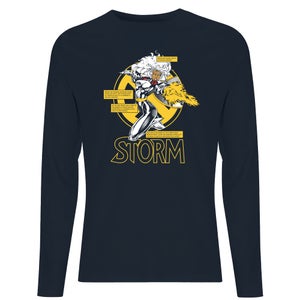 X-Men Storm Bio Long Sleeve T-Shirt - Navy