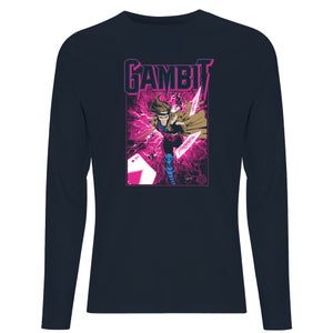 X-Men Gambit Long Sleeve T-Shirt - Navy