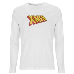 X-Men Retro Logo Long Sleeve T-Shirt - White