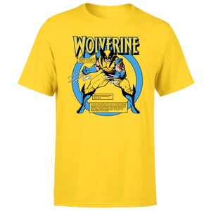 X-Men Wolverine Bio T-Shirt - Yellow