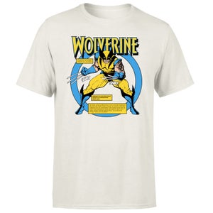 X-Men Wolverine Bio T-Shirt - Cream