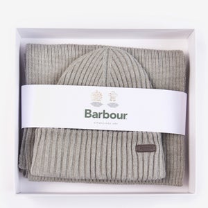 Barbour Crimdon Beanie and Scarf Gift Set