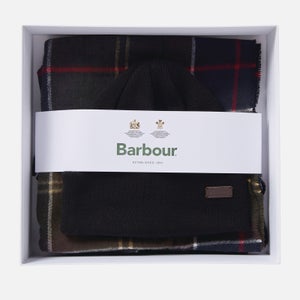 Barbour Swinton Scarf and Galingale Beanie Knitted Gift Set