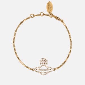 Vivienne Westwood Isla Faux-Pearl Gold-Tone Bracelet