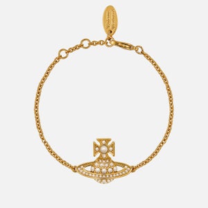 Vivienne Westwood Luzia Bas Relief Gold-Tone Bracelet