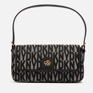 DKNY Carol Logo-Jacquard Shoulder Bag