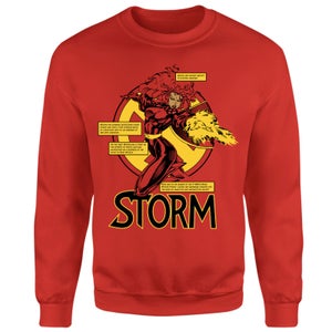 X-Men Storm Bio  Sweatshirt - Red