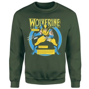 X-Men Wolverine Bio Sweatshirt - Green