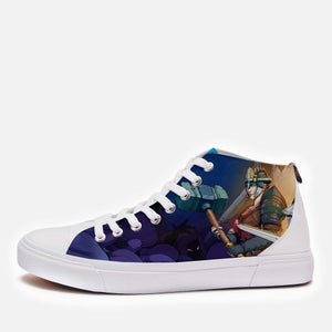 Akedo x Tribes Of Midgard High Top - White