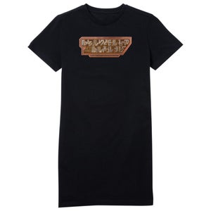 Guardians of the Galaxy Language Logo Women's T-Shirt Dress - Black