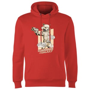 Guardians of the Galaxy Rocket Raccoon Oh Yeah! Hoodie - Red