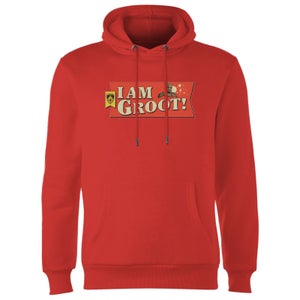 Guardians of the Galaxy I Am Groot! Hoodie - Red