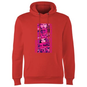 Guardians of the Galaxy Faces Hoodie - Red