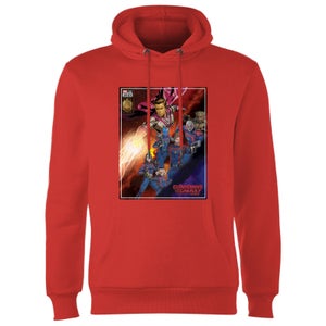 Guardians of the Galaxy Adam Warlock Comic Hoodie - Red