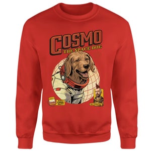 Guardians of the Galaxy Cosmo The Space Dog Sweatshirt - Red