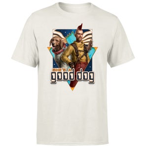 Guardians of the Galaxy She's A Good Dog Men's T-Shirt - Cream