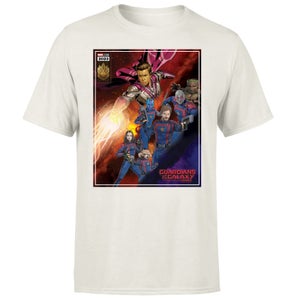 Guardians of the Galaxy Adam Warlock Comic Men's T-Shirt - Cream