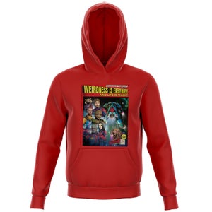 Guardians of the Galaxy Weirdness Is Everywhere Comic Book Cover Kids' Hoodie - Red
