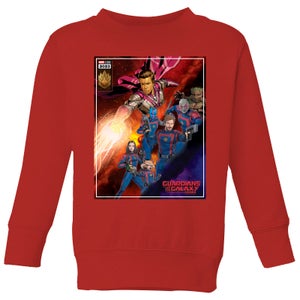 Guardians of the Galaxy Adam Warlock Comic Kids' Sweatshirt - Red