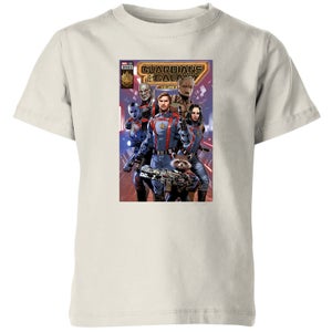 Guardians of the Galaxy Photo Comic Cover Kids' T-Shirt - Cream