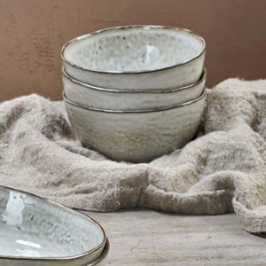 Nkuku Amina Bowl - Cream