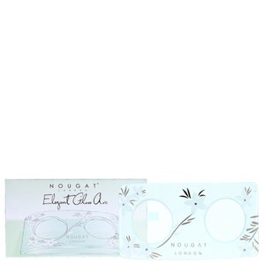 Nougat London Accessories Elegant Glass Arc White Flowers