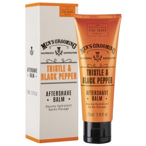 The Scottish Fine Soaps Company Men's Grooming Thistle & Black Pepper Aftershave Balm 75ml