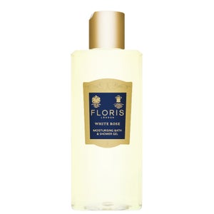 Floris London White Rose Moisturising Bath & Shower Gel 250ml