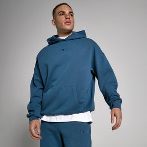 MP Tempo hoodie met verwassen afwerking voor heren - Verwassen marineblauw