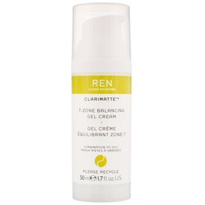 REN Clean Skincare Face Clarimatte T-Zone Balancing Gel-Cream 50ml / 1.7 fl.oz.