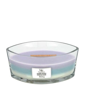 WoodWick Trilogy Candles Calming Retreat Hearthwick Ellipse Candle 453.6g / 16 oz.