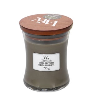 WoodWick Hourglass Candles Sand and Driftwood Medium Candle 275g / 9.7 oz.