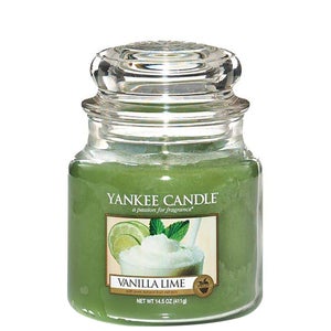 Yankee Candle Original Jar Candles Medium Vanilla Lime 411g