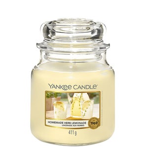 Yankee Candle Original Jar Candles Medium Homemade Herb Lemonade 411g